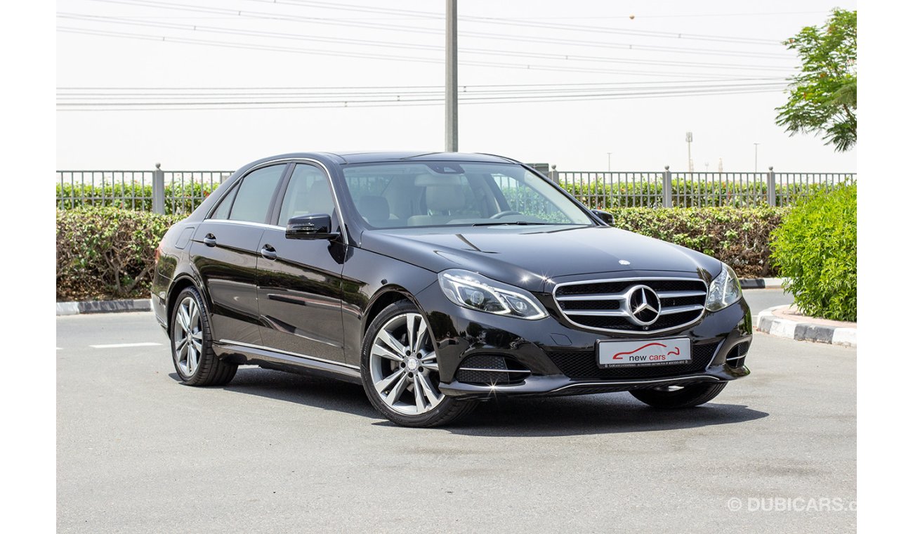 مرسيدس بنز E300 MERCEDES BENZ E300 - 2014 - GCC - ZERO DOWN PAYMENT - 1950 AED/MONTHLY - 1 YEAR WARRANTY