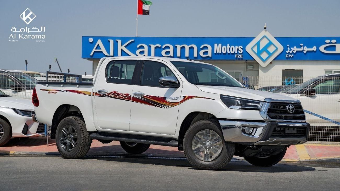 تويوتا هيلوكس 2.7L GLXS | Automatic Transmission | SR5 | GCC Specification | Wireless Charger
