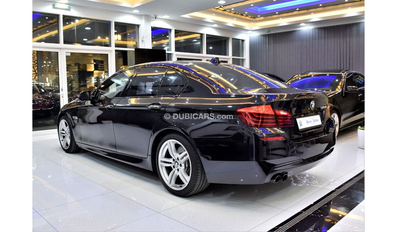 بي أم دبليو 528i EXCELLENT DEAL for our BMW 528i M-Kit ( 2015 Model ) in Dark Blue Color GCC Specs