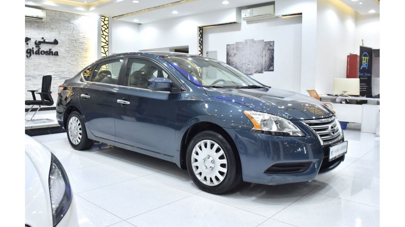 نيسان سنترا EXCELLENT DEAL for our Nissan Sentra ( 2014 Model ) in Blue Color American Specs