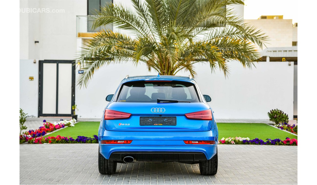 Audi RS Q3 Agency Warranty and Service Contract! GCC - AED 3,047 per month - 0% Downpayment