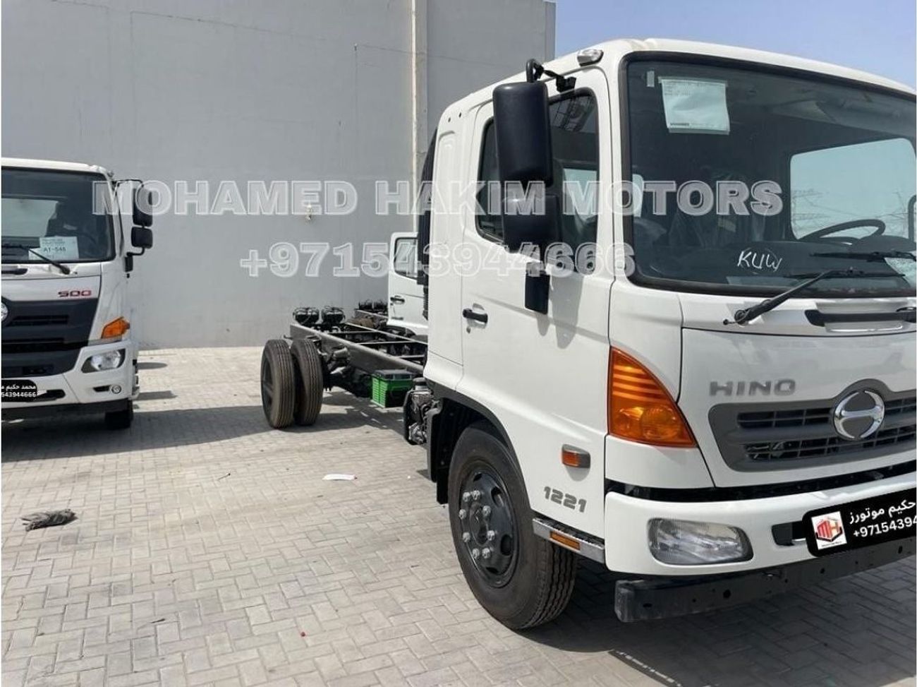Hino 500 HINO 500 SERIES 1221 Chassis 5.8 Tons Diesel manual Zero KM