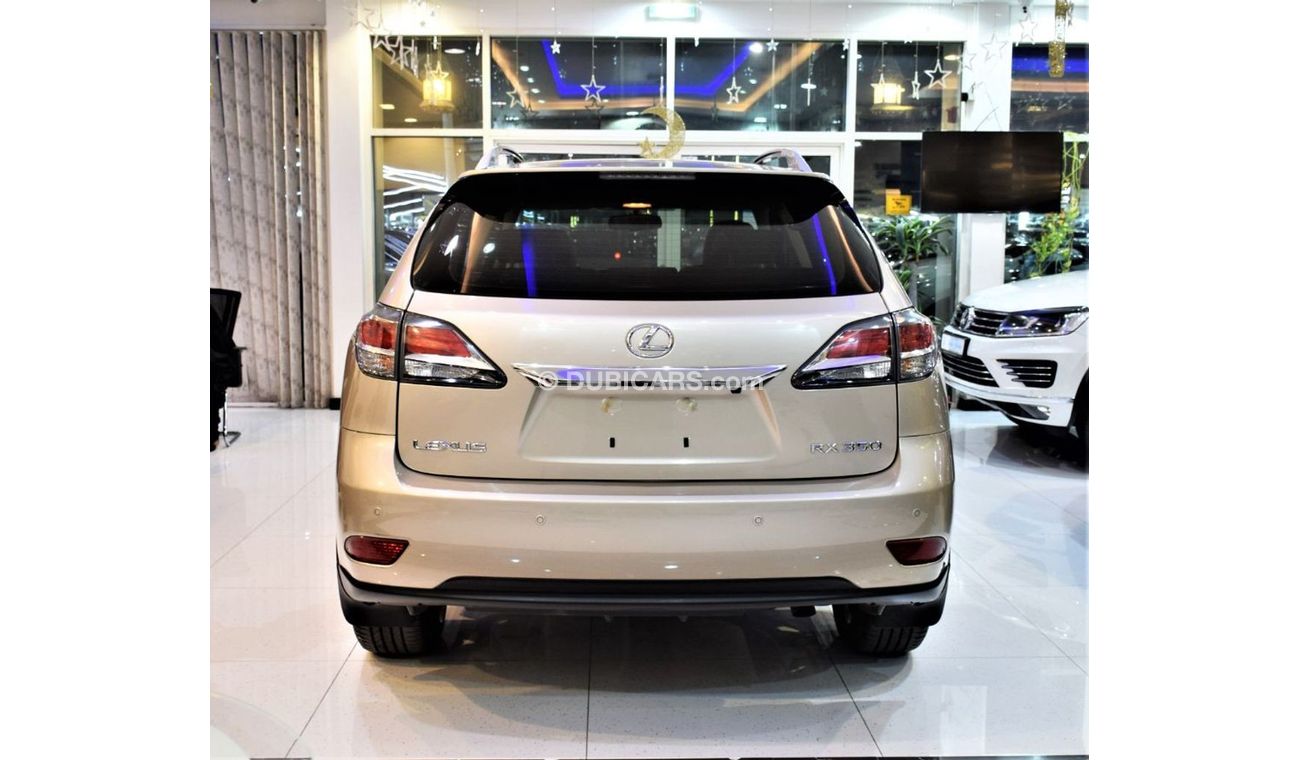 لكزس RX 350 LEXUS RX 350 2015 Model! With SERVICE HISTORY Gold Color GCC SPECS