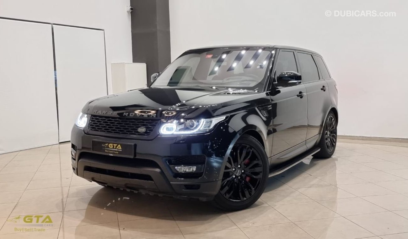 Land Rover Range Rover Sport 2016 Range Rover Sport R Dynamic SC V8, Warranty, Service History, GCC