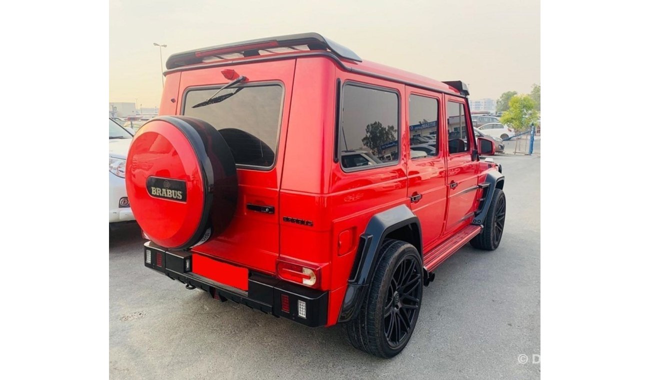 مرسيدس بنز G 63 AMG MERCEDES BRABUS G63 2014 RED & BLACK | B 1001