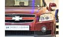 Chevrolet Captiva ONLY 101000 KM! Amazing Chevrolet Captiva 2009 Model!! in Maroon Color! GCC Specs