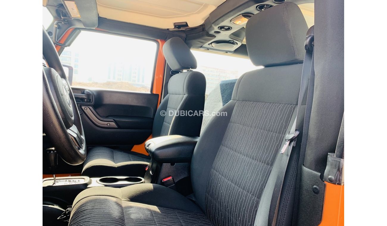 Jeep Wrangler 2012 GCC MINT CONDITION.