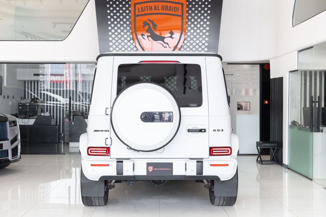 Mercedes Benz G63 AMG STD Mercedes-Benz G63 AMG | Fully loaded | Original Matte White | Japanese Specs