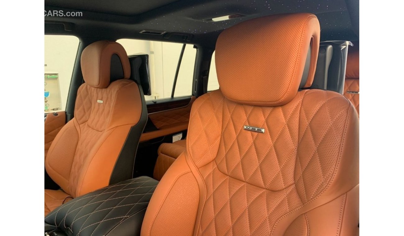 Lexus LX 570 MBS Autobiography Kuro Black Edition Brand New VIP 4 Seater with Star Roof Light
