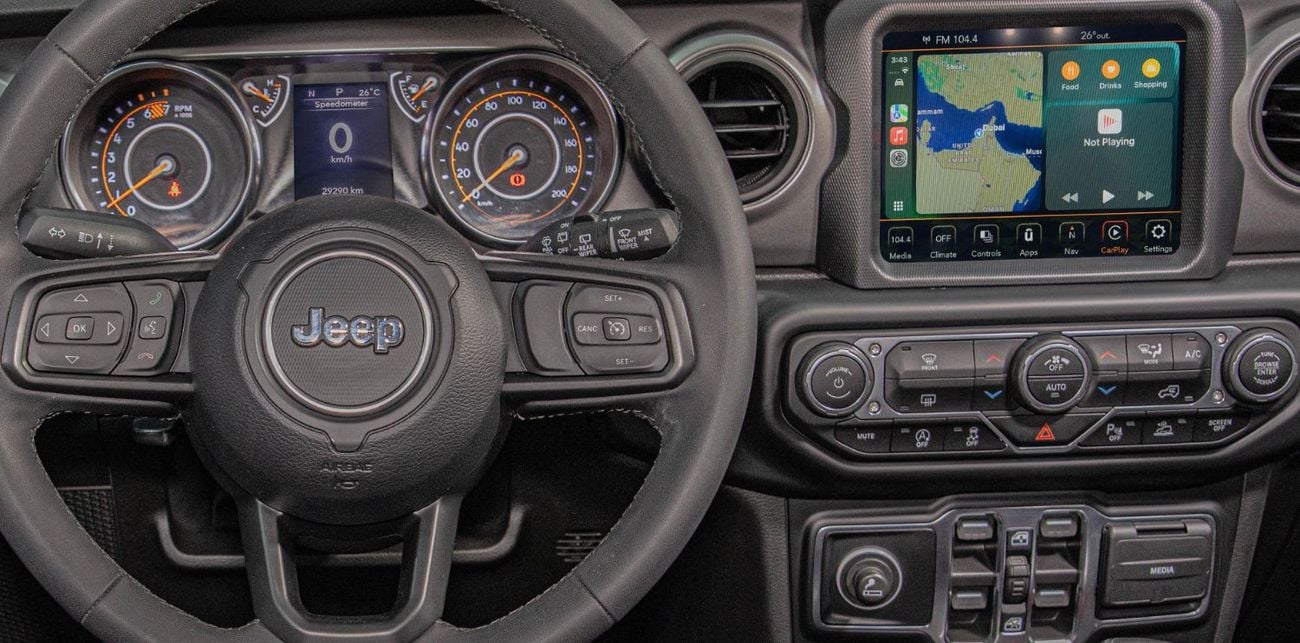 Jeep Wrangler Sport 3.6L A/T (5 Seater) 2,260x60 • 20% DP • 2023 Jeep Wrangler Sport Unlimited • Warranty • GCC