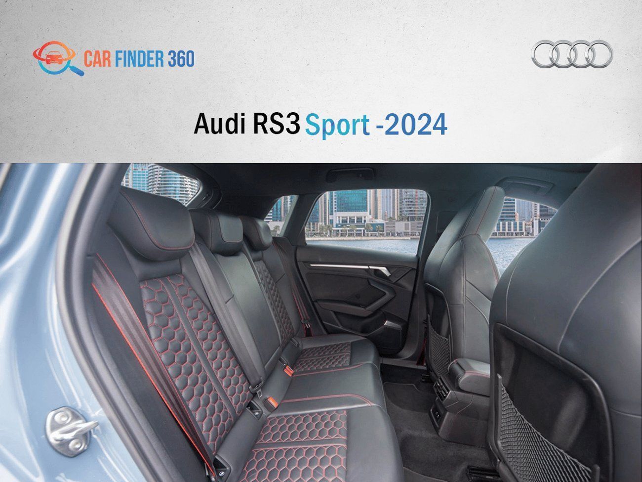 Audi RS3 TFSI quattro 2.5L Sportback