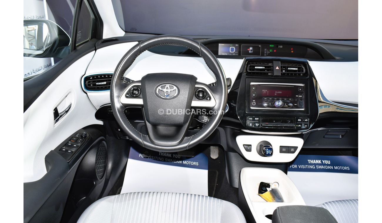 Toyota Prius AED 929 PM | 1.8L ECO HYBRID GCC WARRANTY
