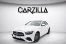 Mercedes-Benz E 350 AED 2,252 P.M l 0% Downpayment l E350 AMG l Excellent Condition