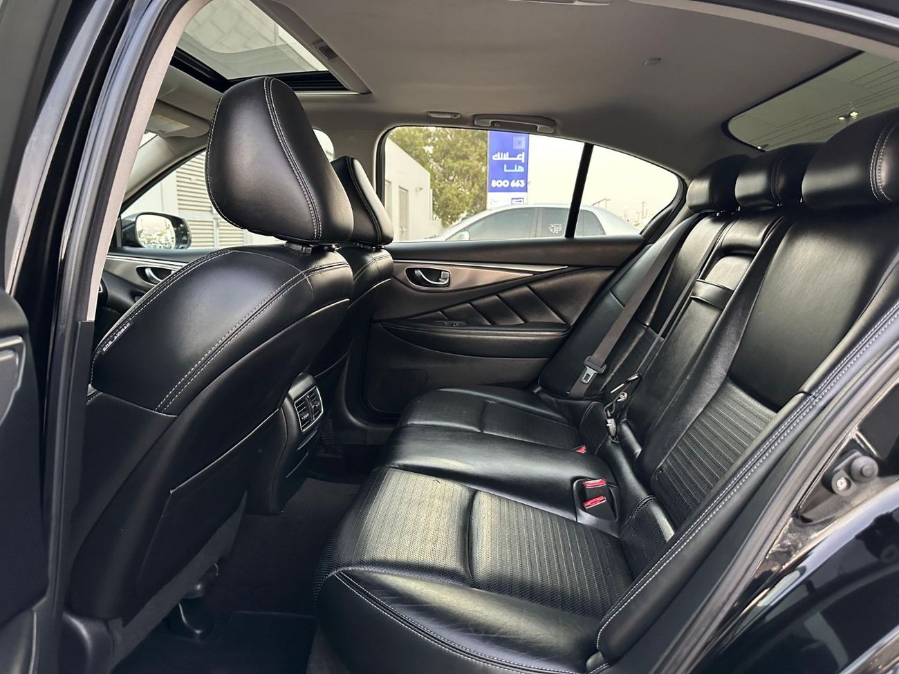 Infiniti Q50 3.0T Sport Black Edition INFINITI Q50 2017 GCC V6t ACCIDENT FREE // PEREFCT CONDITION // FULL OPITIO