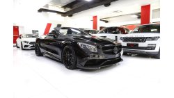 مرسيدس بنز S 63 AMG - BRABUS 850 2016 في سلسلة منخفضة جدًا (21 بوصة) - صفقة مذهلة!