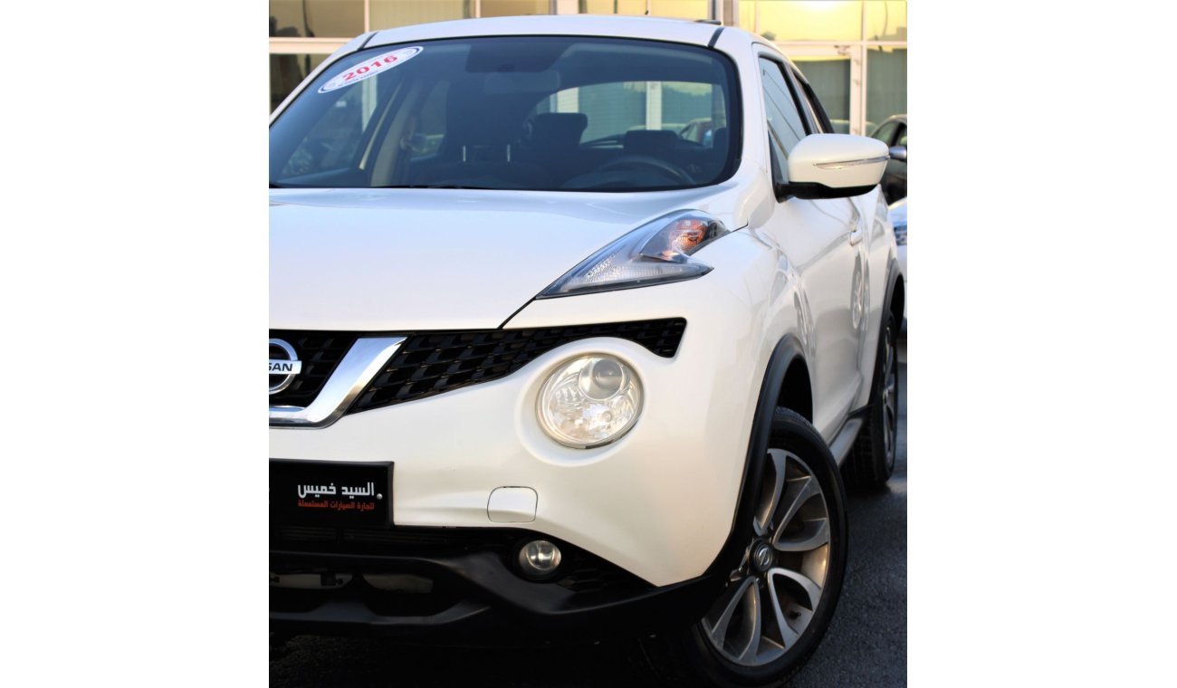 Nissan Juke Nissan Juke 2016 GCC in excellent condition No. 1 full option without accidents, very clean from ins