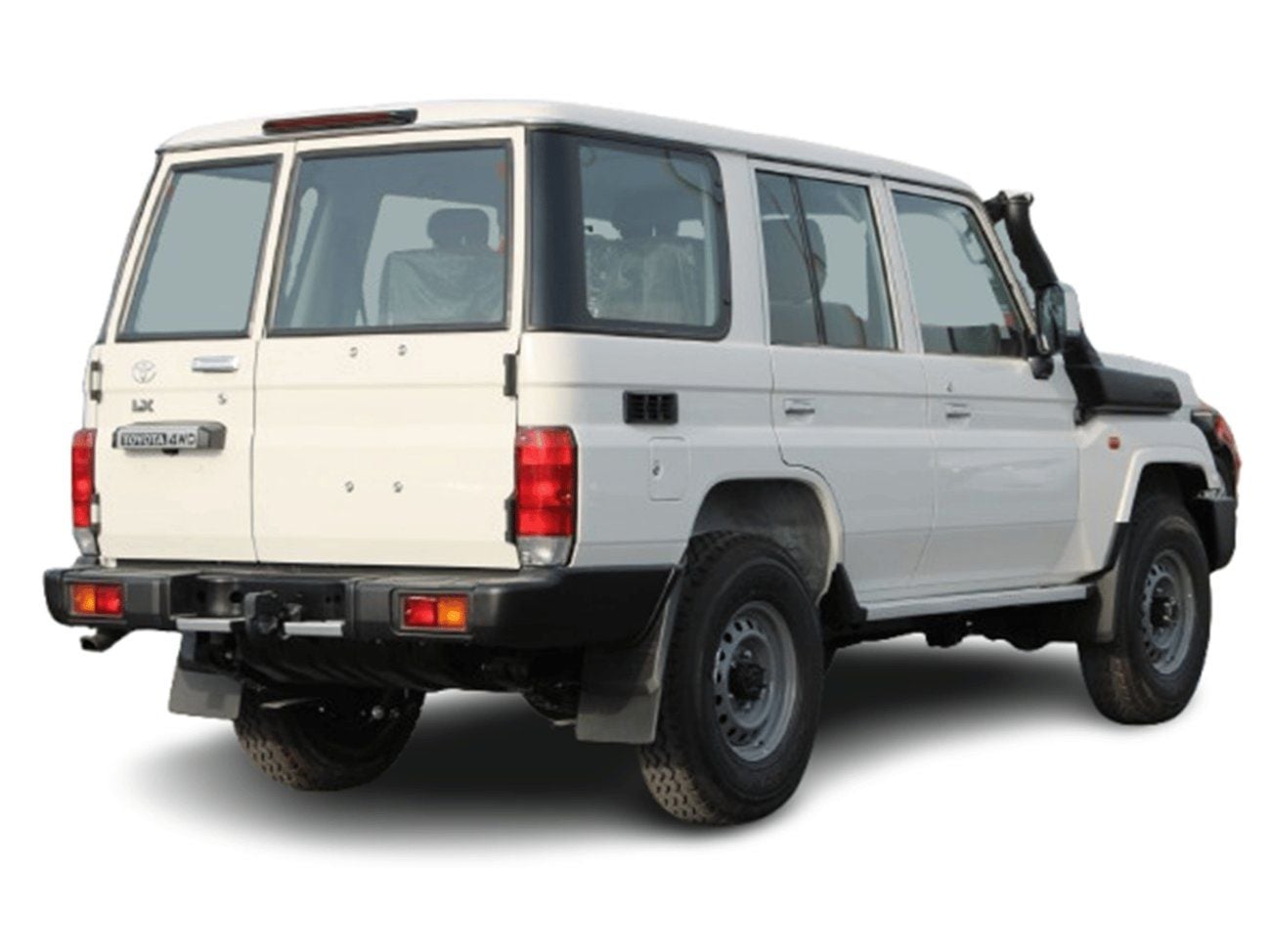 تويوتا لاند كروزر 70 TLC76 DSL ECTWFR001 - 2026 TLC76 Hardtop 5 Doors - 2.8L Diesel Manual – With Snorkel  - White with Beige Inter
