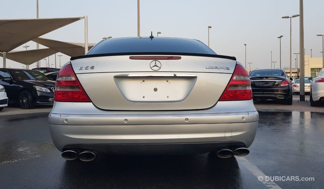 مرسيدس بنز E 55 AMG موديل 2006 وارد اليابان حاله ممتازه من الداخل والخارج فل مواصفات كراسي جلد ومثبت سرعه وتحكم كهربي كا