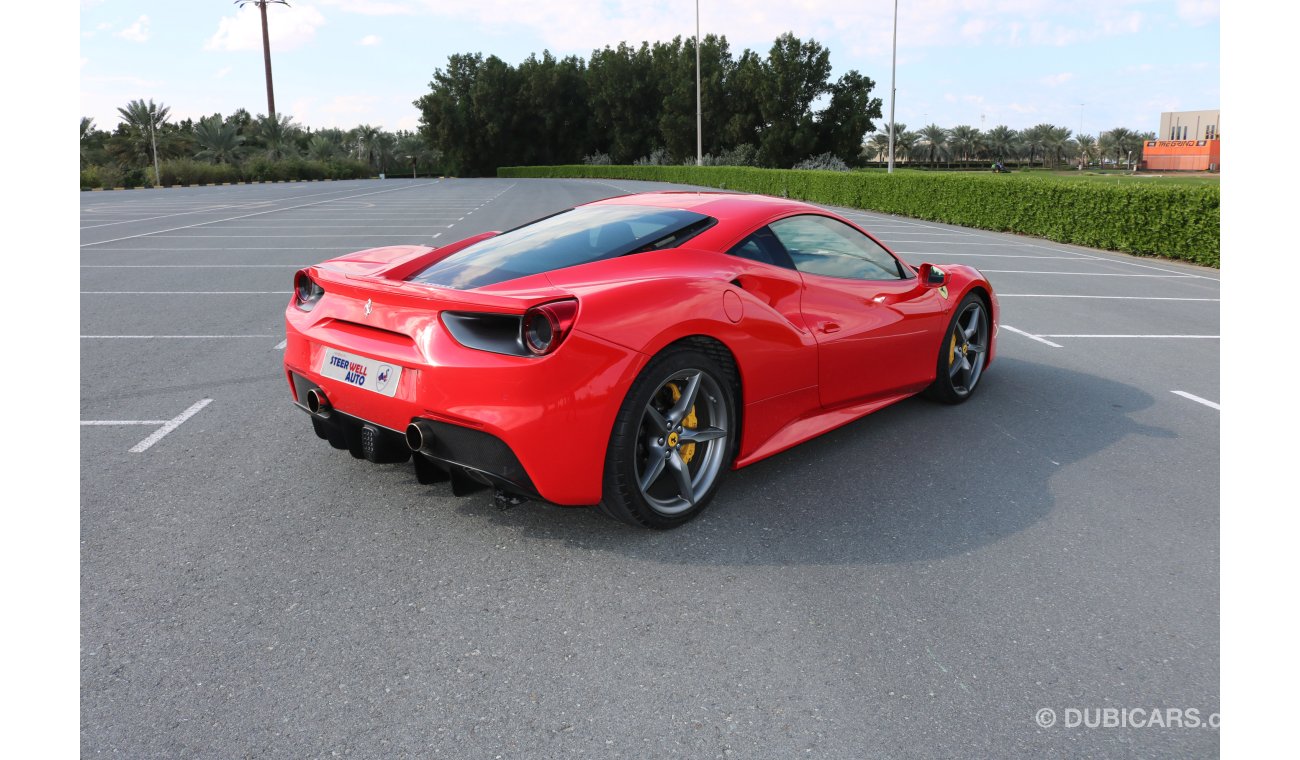 Ferrari 488 GTB SERVICE PACKAGE TILL 2022 | 2016 | GCC