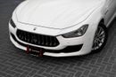 Maserati Ghibli 1,860 P.M  | 0% Downpayment | Maserati Ghibli | Service History!