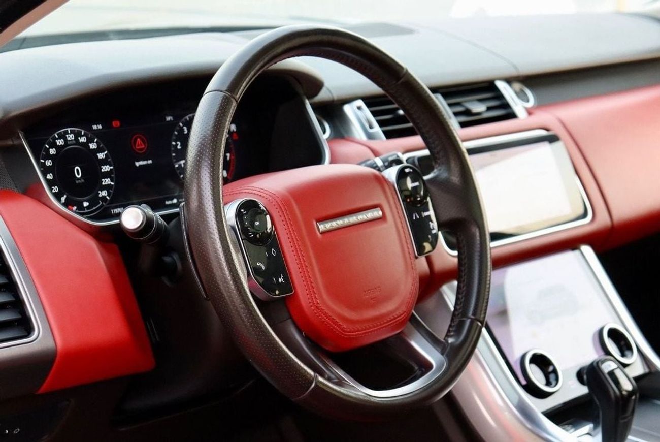 لاند روفر رينج روفر سبورت HSE 3.0L (340 HP) Range Rover Sport / HSE V6 / Full Service History Available / GCC / Free Accident