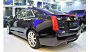 Cadillac ATS 2015 Model!! in Nice Black Color! GCC Specs