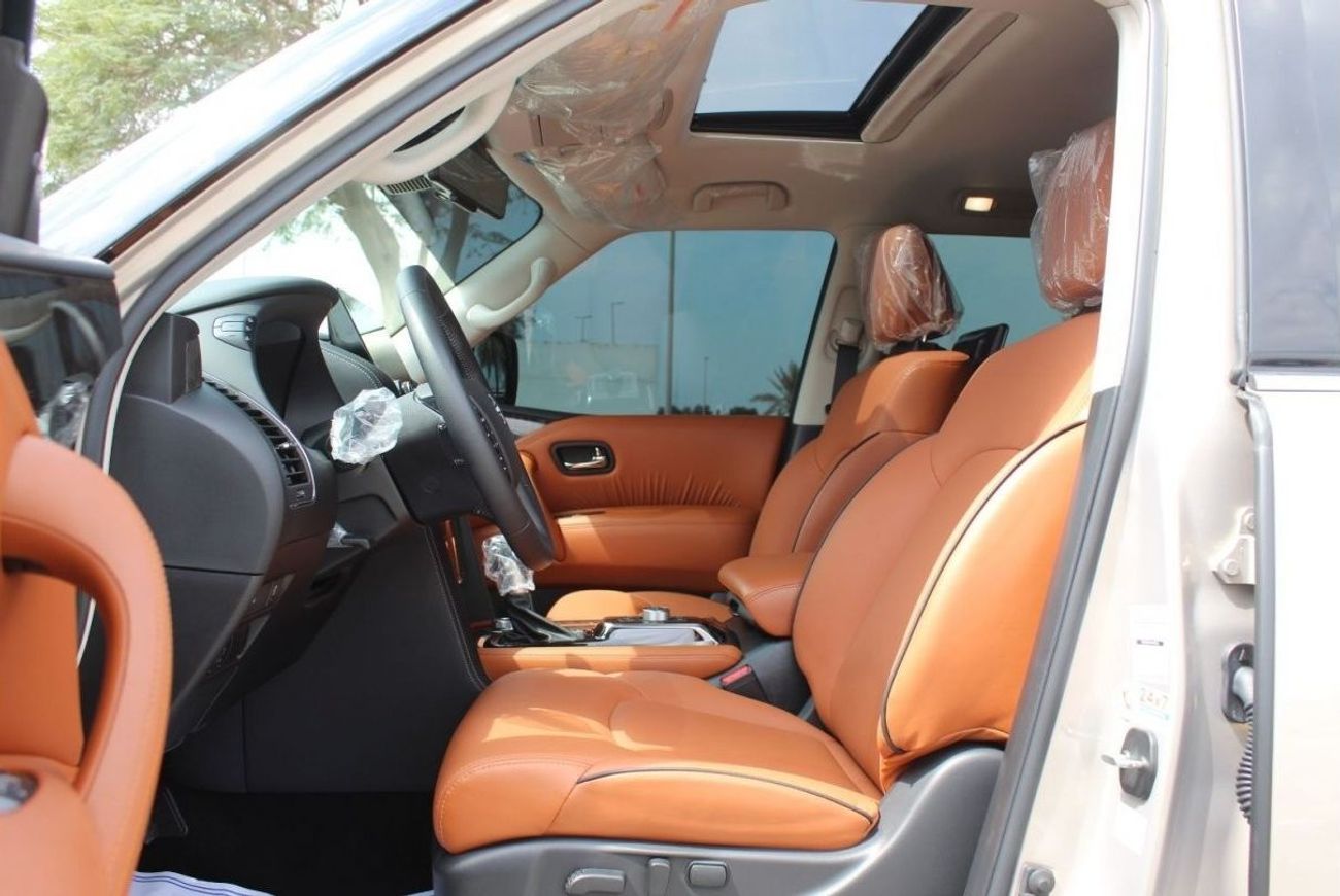 Nissan Patrol SE Titanium 2022 GCC WITH AGENCY WARRANTY & SERVICE CONTRACT LOW MILEAGE IN BRAND NEW CONDITION