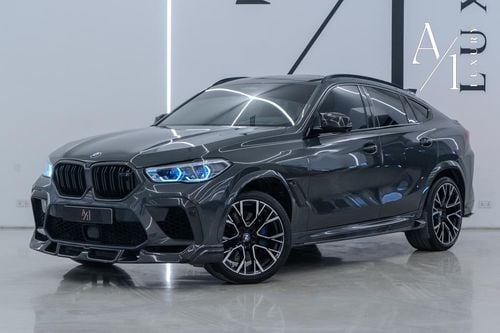 BMW X6M Competition 4.4L 2022 BMW X6M Competition, BMW Warranty + Service Pack, Carbon Fiber Package, Fully