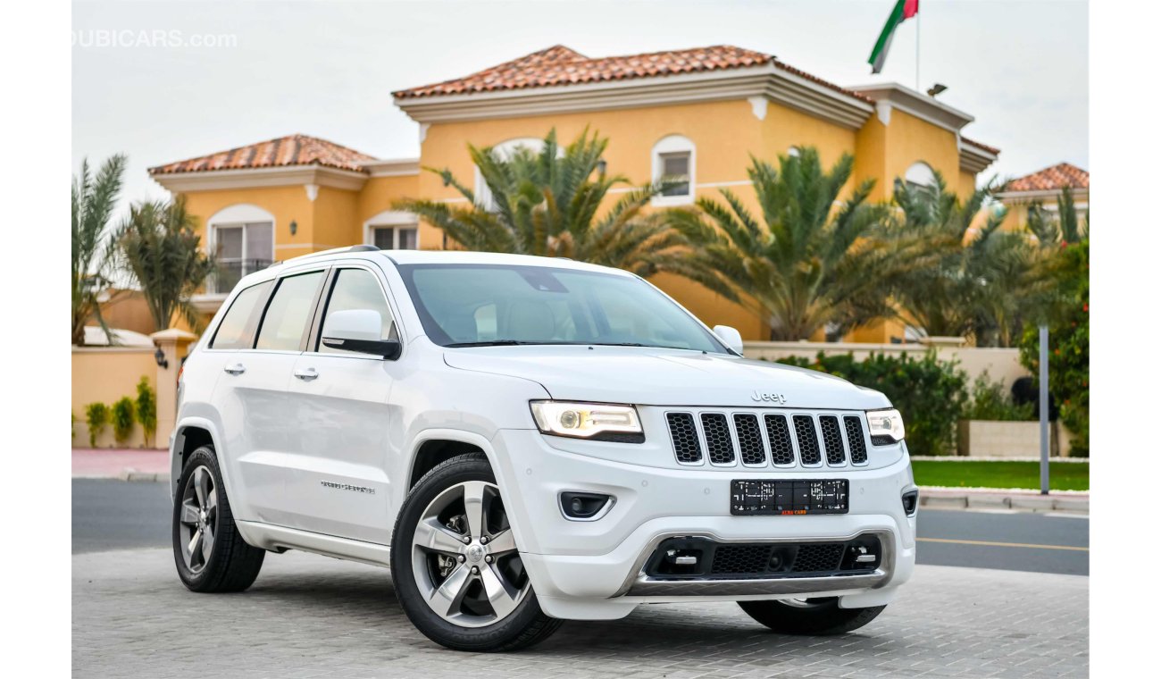 Jeep Grand Cherokee Overland 5.7L V8 - Impeccable Condition! - Only AED 1,939 Per Month! - 0% DP