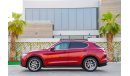 Alfa Romeo Stelvio 2,037 P.M | Stelvio Super | 0% Downpayment | Full Option | Spectacular Condition!