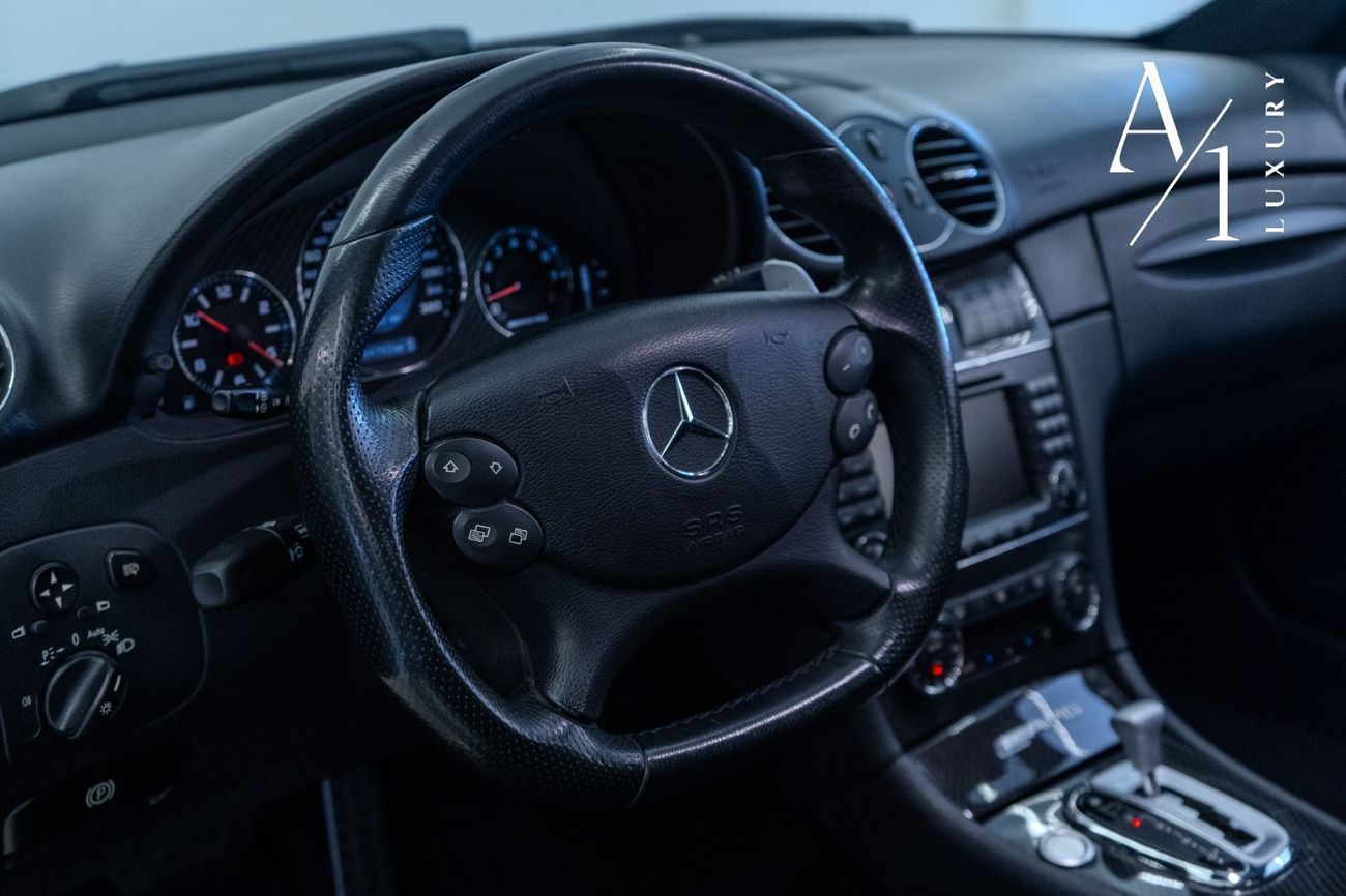 مرسيدس بنز CLK 63 AMG BlackSeries V8 2008 MERCEDES-BENZ CLK 63 BLACKSERIES V8, FULL SERVICE HISTORY, GCC SPEC
