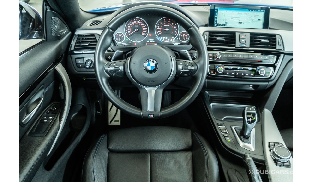 BMW 440i 2017 BMW 440i M-Sport Estoril Blue / Warranty & Service Package!