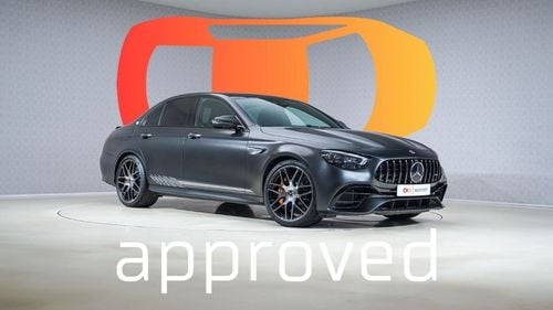 Mercedes-Benz E 63 S AMG | AED 7,260 PM | Up to 3 Years Warranty