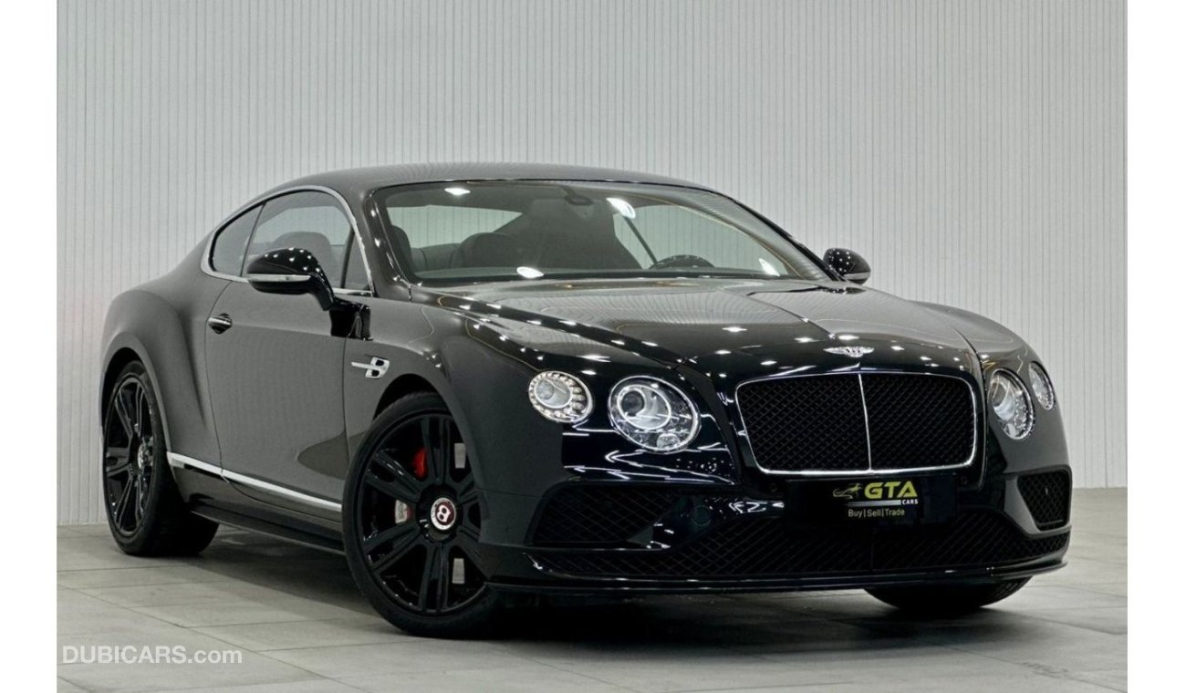 Bentley Continental GT 2016 Bentley Continental V8S GT, October 2023 Warranty, October 2025 Service Contract, GCC