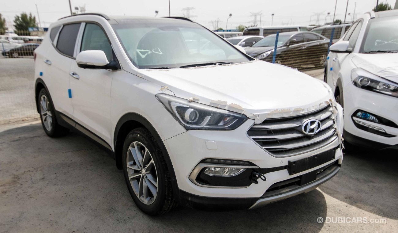 Hyundai Santa Fe 2.4L Petrol 4WD Full option with AutoPark (2017) (Export Only)