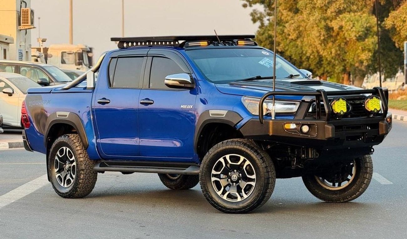 Toyota Hilux OFF-ROAD MODIFIED | HEAVY BULL BAR | AT | RHINO ROOF RACK | BOOT COVER