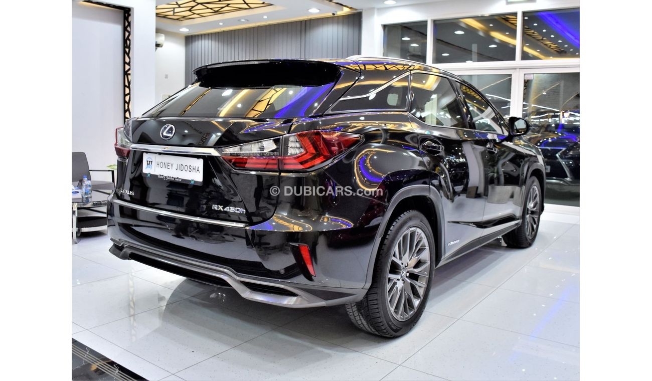 Lexus RX450h EXCELLENT DEAL for our Lexus RX450 F-Sport HYBRID ( 2017 Model ) in Black Color GCC Specs