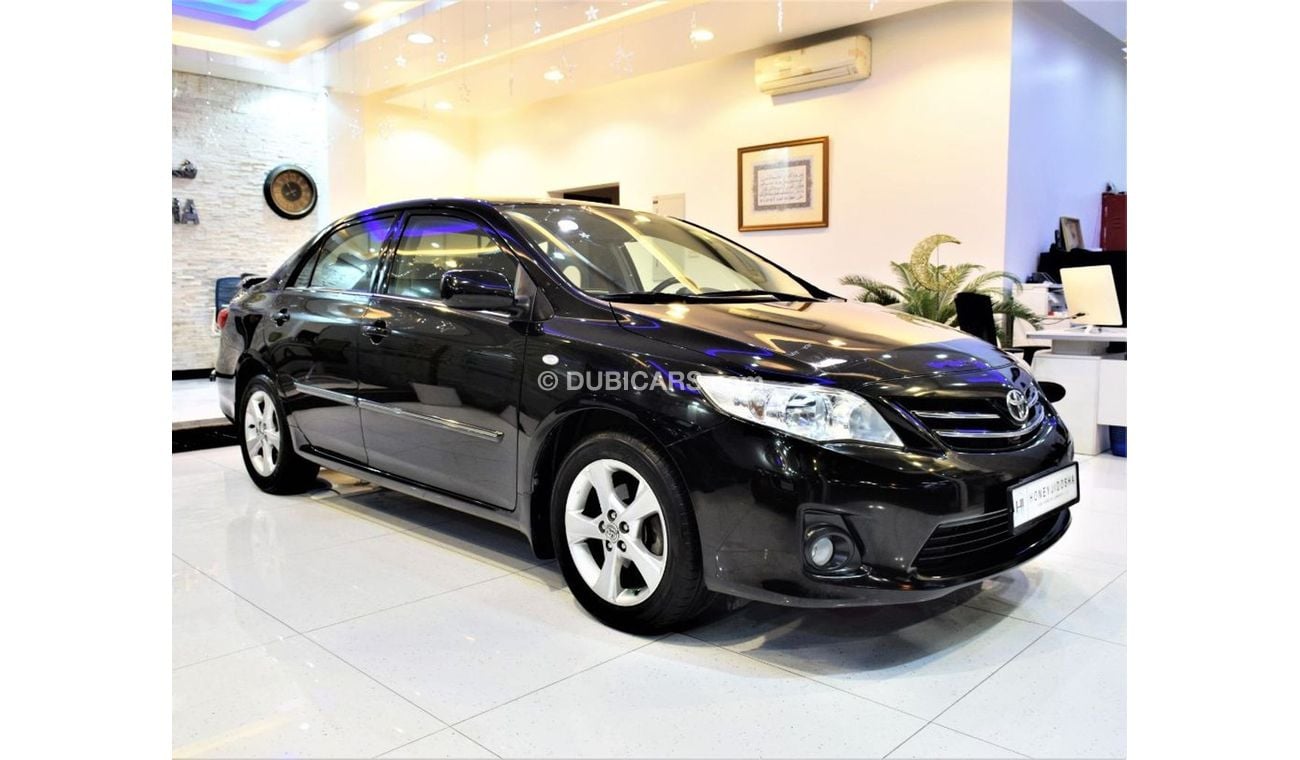 تويوتا كورولا Amazing Toyota Corolla XLi 2012 Model!! in Black Color! GCC Specs