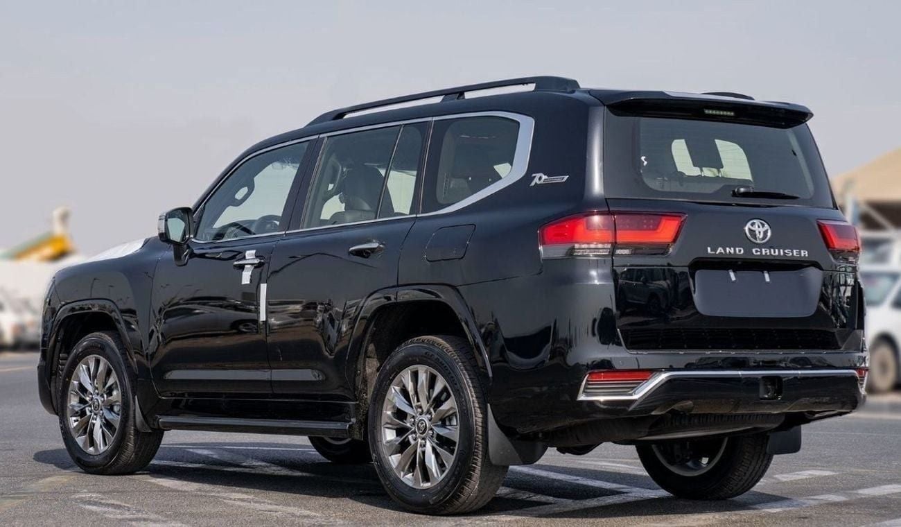 تويوتا لاند كروزر LC300 VX 3.3D AT MY2025 – BLACK