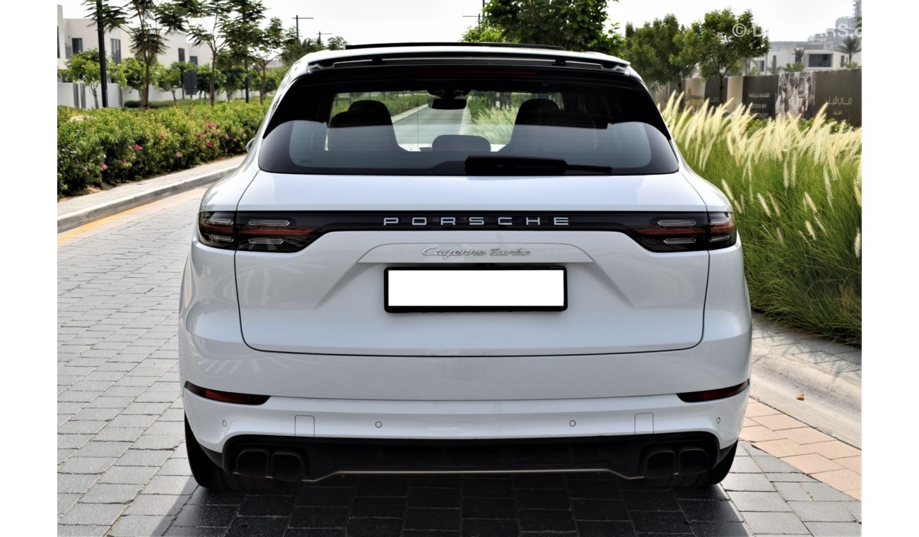 Porsche Cayenne Turbo 2018, GCC Spec, V8, SUV