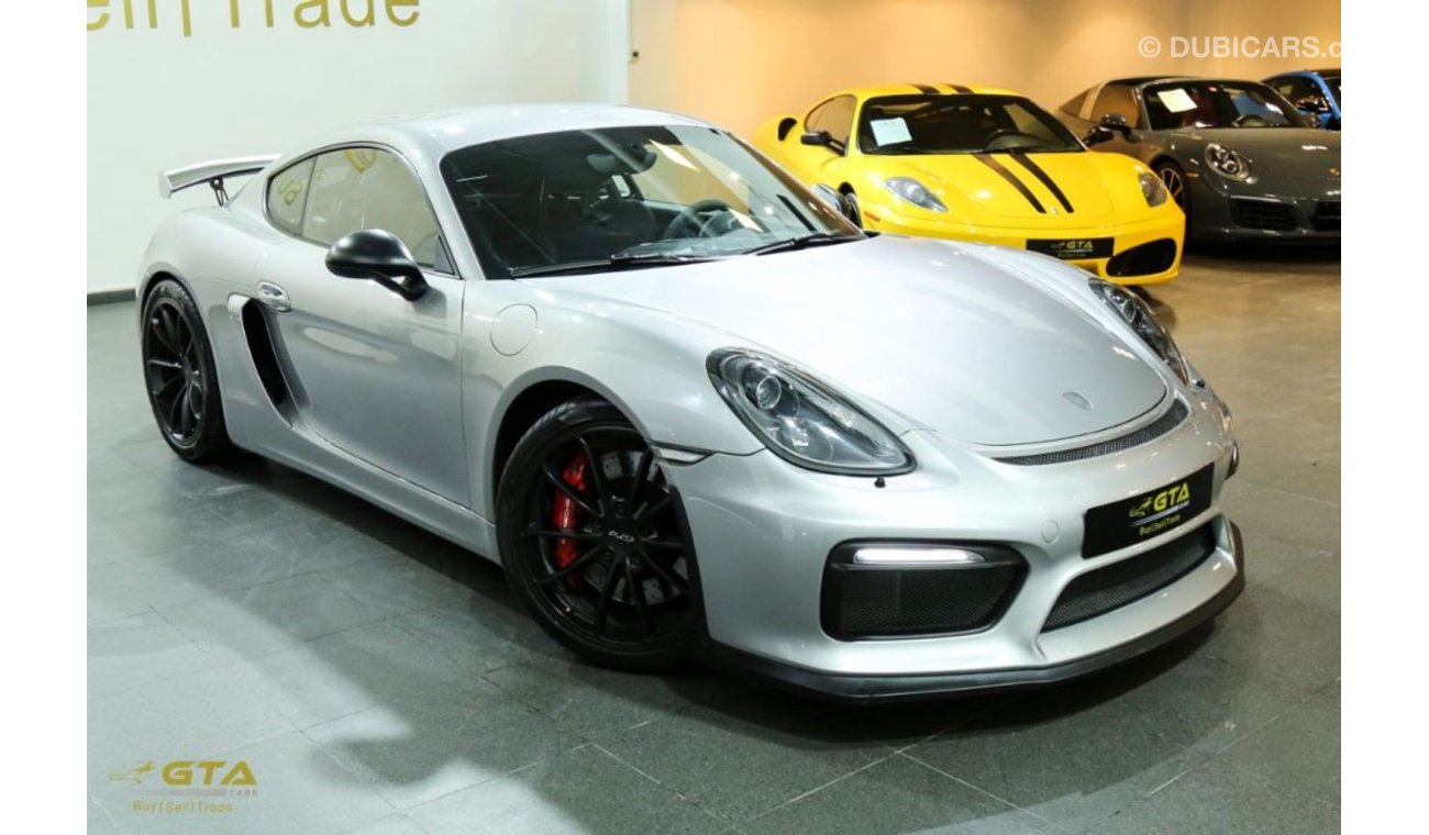 بورش كايمان جي تي ٤ 2016 Porsche Cayman GT4, Warranty, Full Porsche Service History, GCC