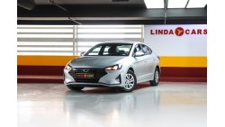 هيونداي إلانترا Hyundai Elantra 2019 GCC under Agency Warranty with Flexible Down-Payment