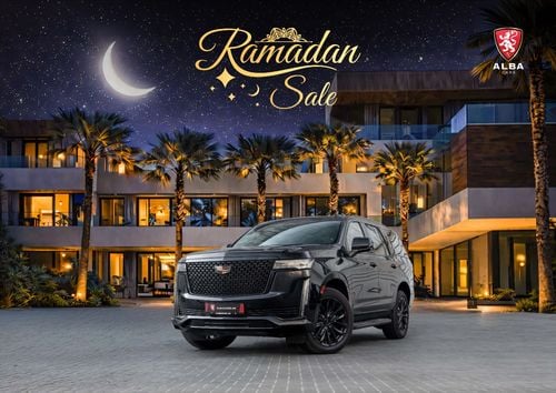 كاديلاك إسكالاد Escalade Sport Platinum | 5,092 P.M | 0% Downpayment | Captain Seats | 2 Years Warranty!