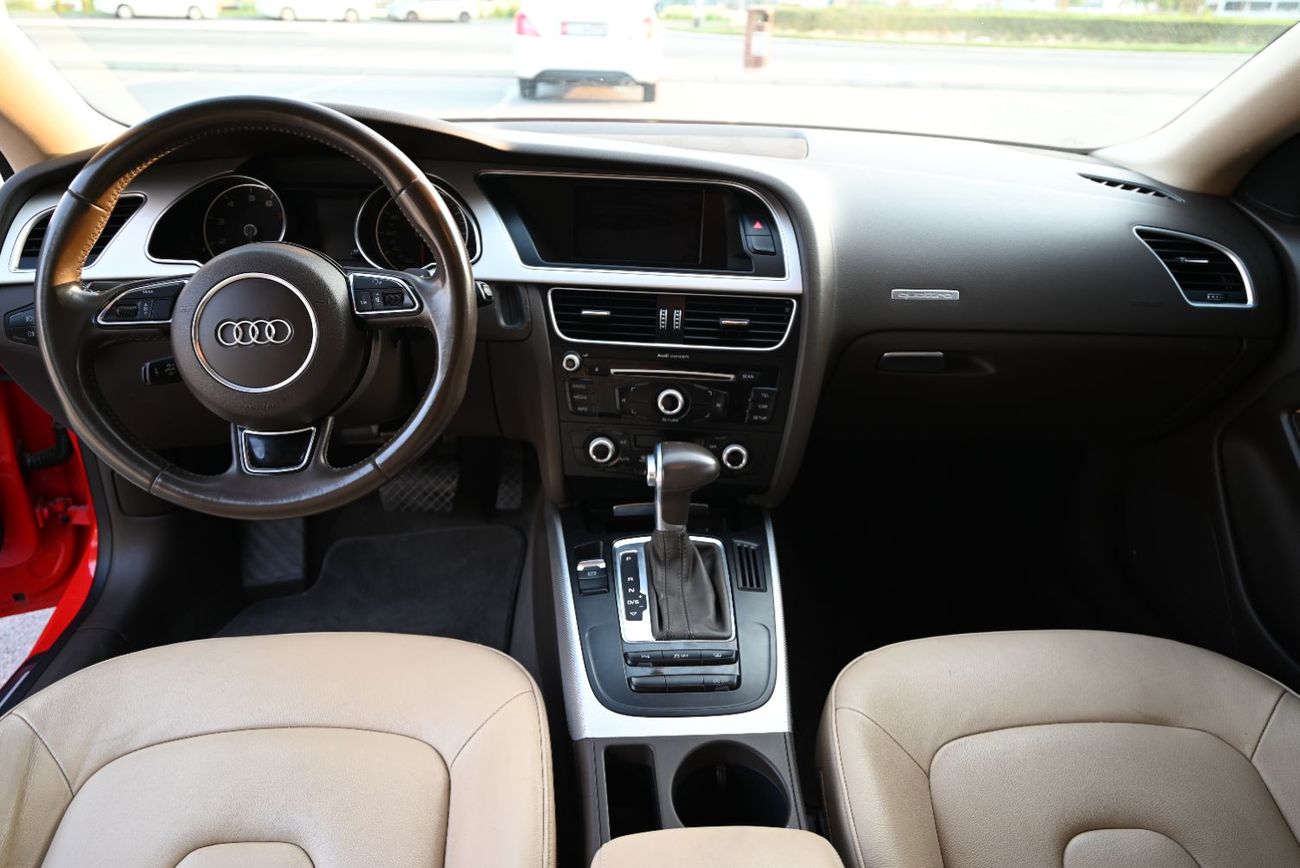 Audi A5 40 TFSI Sport 2.0L 0% DP - FULL AGENCY MAINTAINED - FIRST OWNER - AUDI A5 COUPE 4WD - GCC SPECS