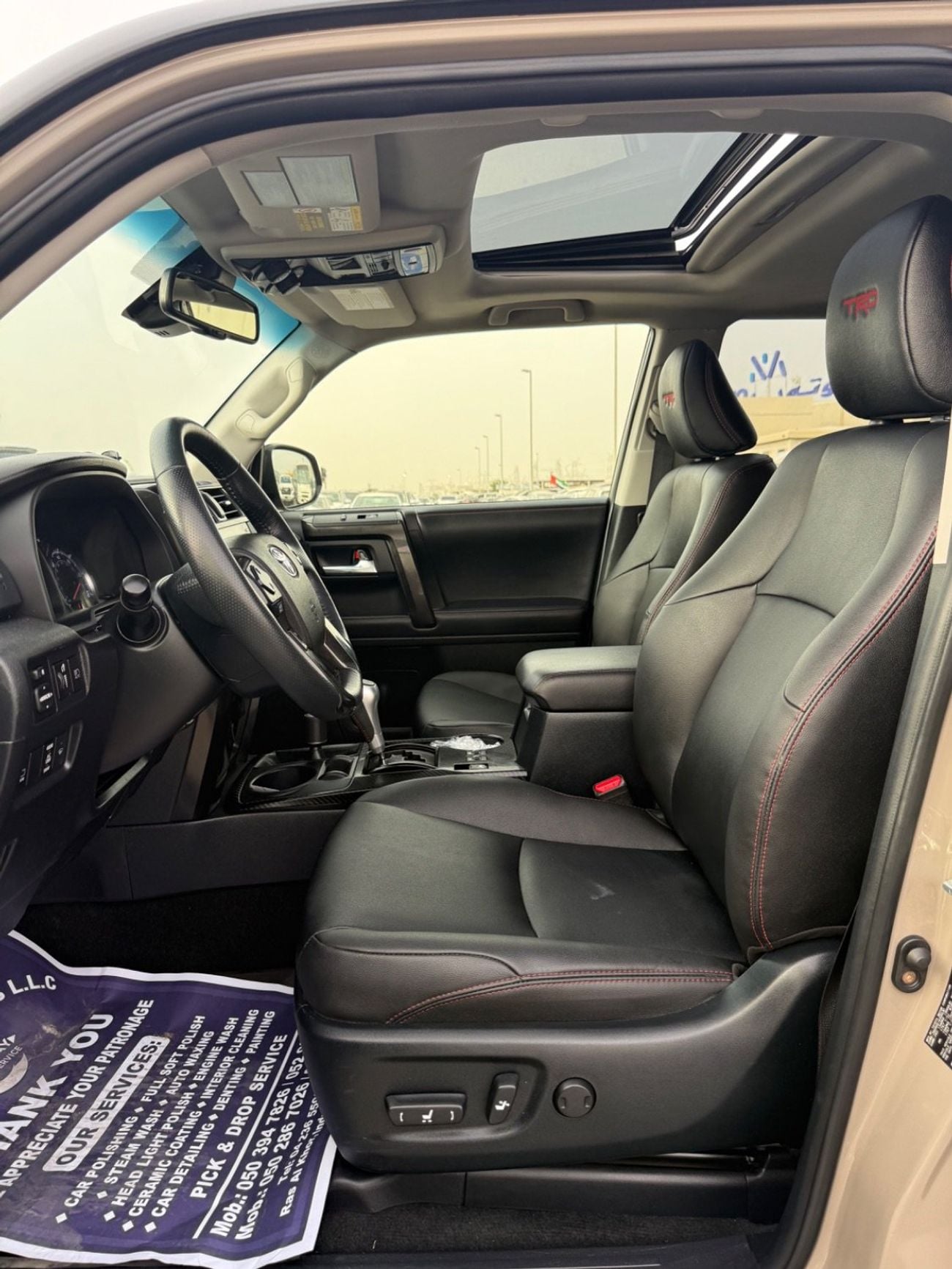 Toyota 4Runner 2024 TRD Off-Road PREMIUM 360 CAMERAS FACELIFT 2025 DESERT BEIGE V6