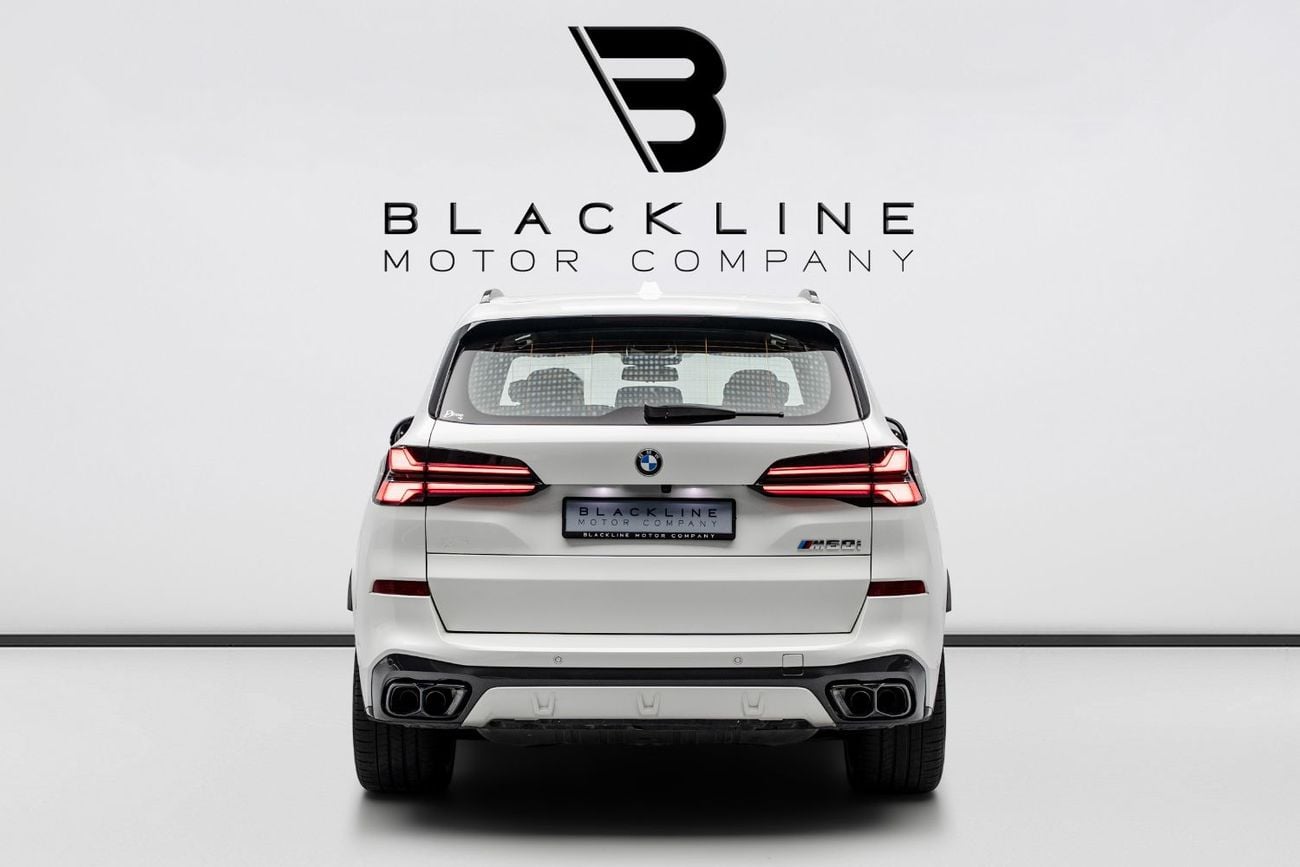 BMW X5 M60i XDRIVE BUY NOW, PAY 2027 | THE BLACKLINE STANDARD | September 2029 Warranty + Service Contract,