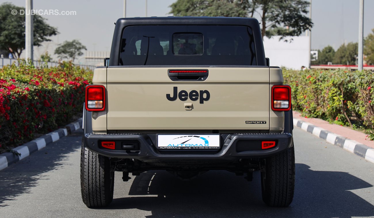 جيب جلادياتور 2020  Sport 4X4, 3.6L V6 GCC, 0km , W/ 3 Yrs or 100K km Warranty @ Trading Enterprises