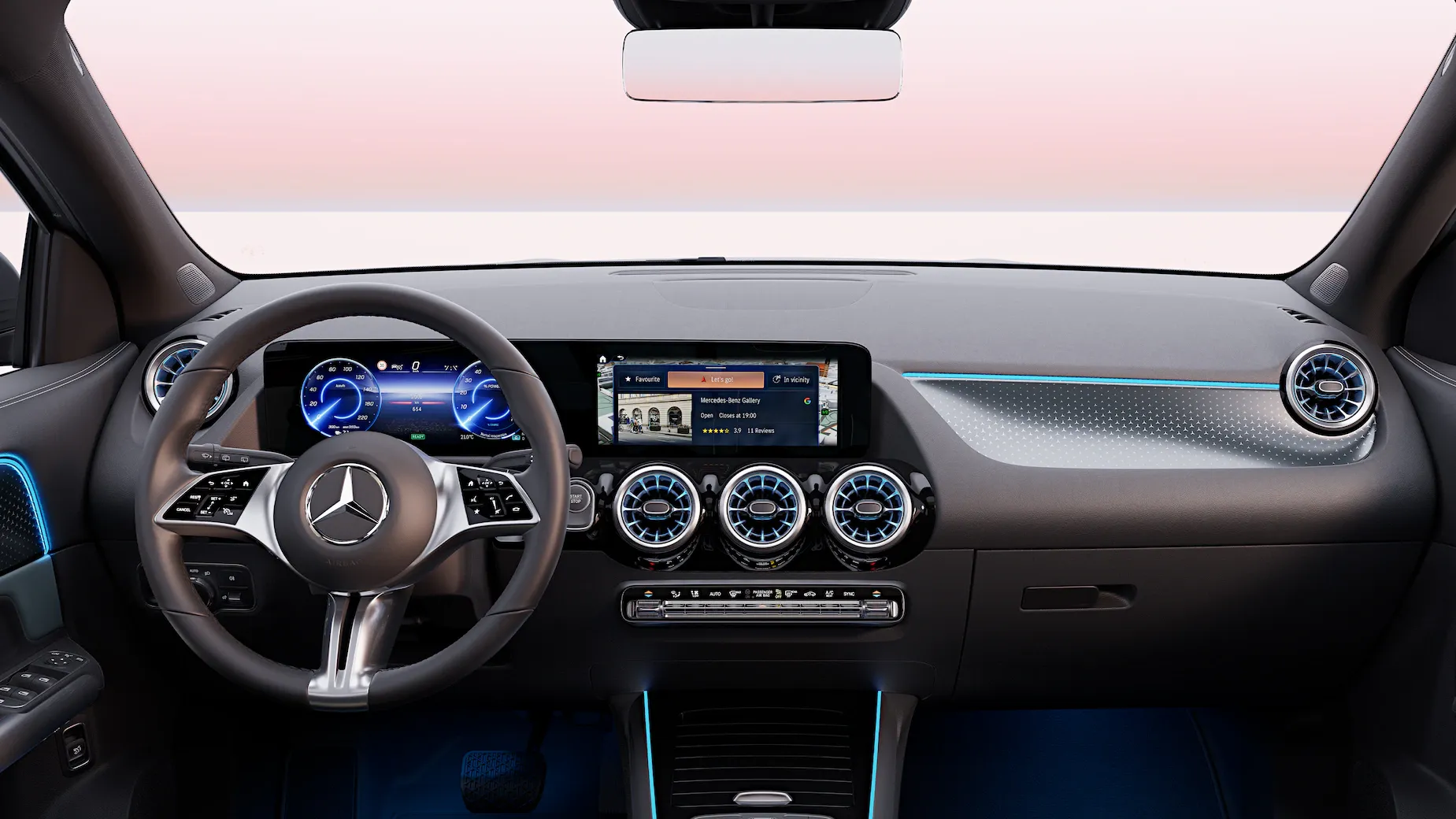 Mercedes-Benz EQA 250 interior - Cockpit