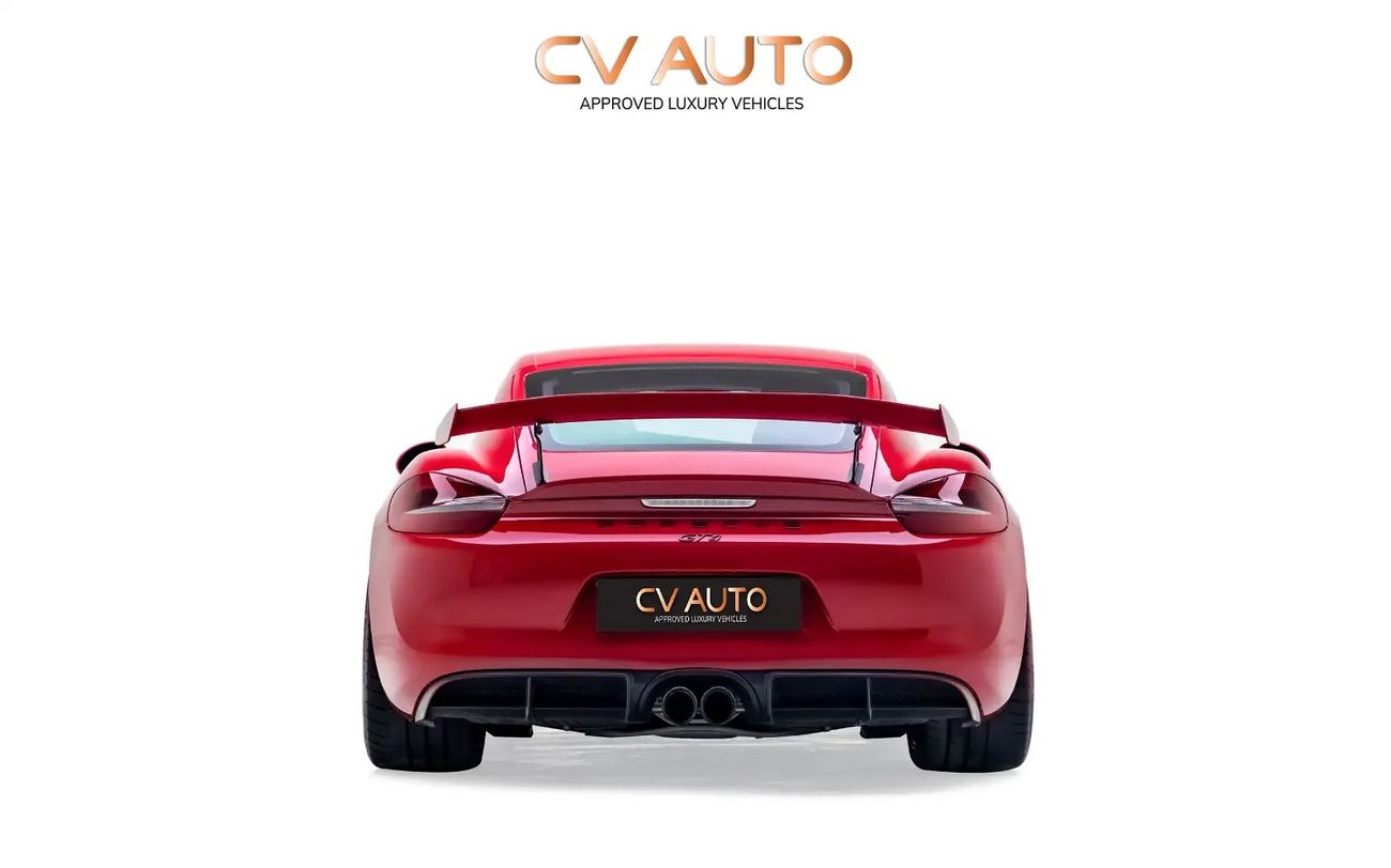 Porsche Cayman GT4 - GCC Spec