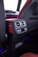 Mercedes Benz G63 AMG G63 GCC DOUBLE NIGHT PACKAGE - FULL EXT/INT CARBON + REAR MONITOR + 5 YEARS WARRANTY+SERVICE GARGASH